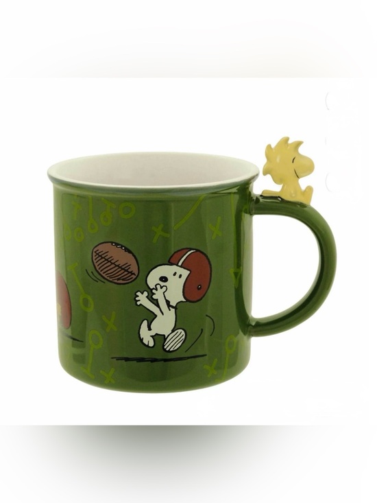 Peanuts Other - Snoopy & Woodstock Football Mug